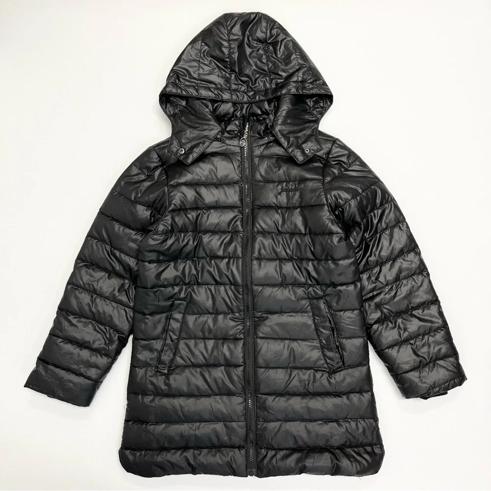 Jacadi Down Coat with Removable Hood Size 8